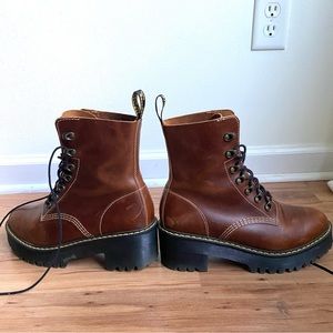 Dr. Marten’s Leona latform boots